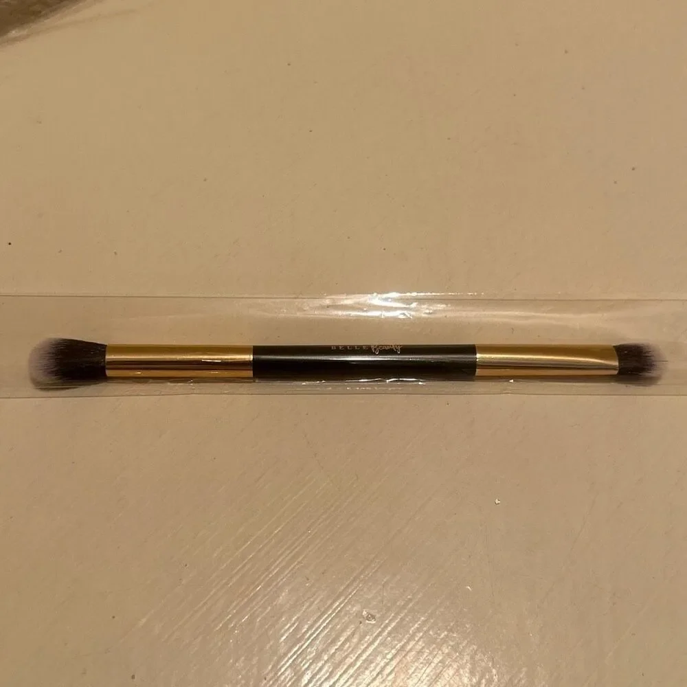 Belle Beauty Double Sided Eye Shadow Brush #4 Professional Makeup Blend New